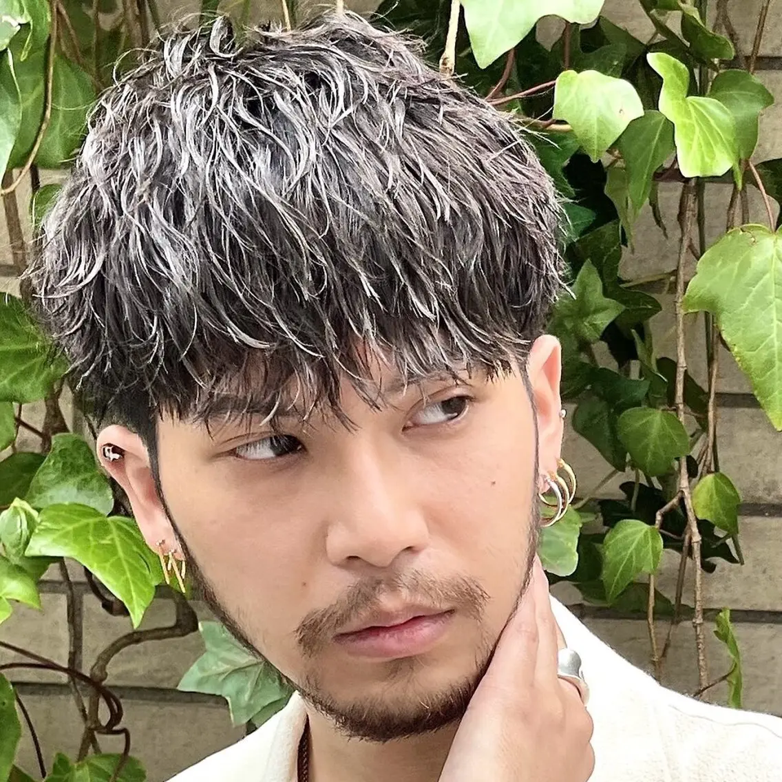 メンズカット➕ツイストスパイラルパーマ➕3stepトリートメントの写真