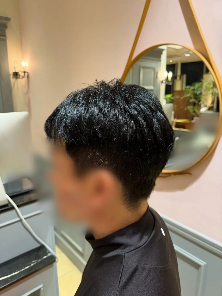 カラー メンズ ヘアカラー 福井 友香のヘアスタイル