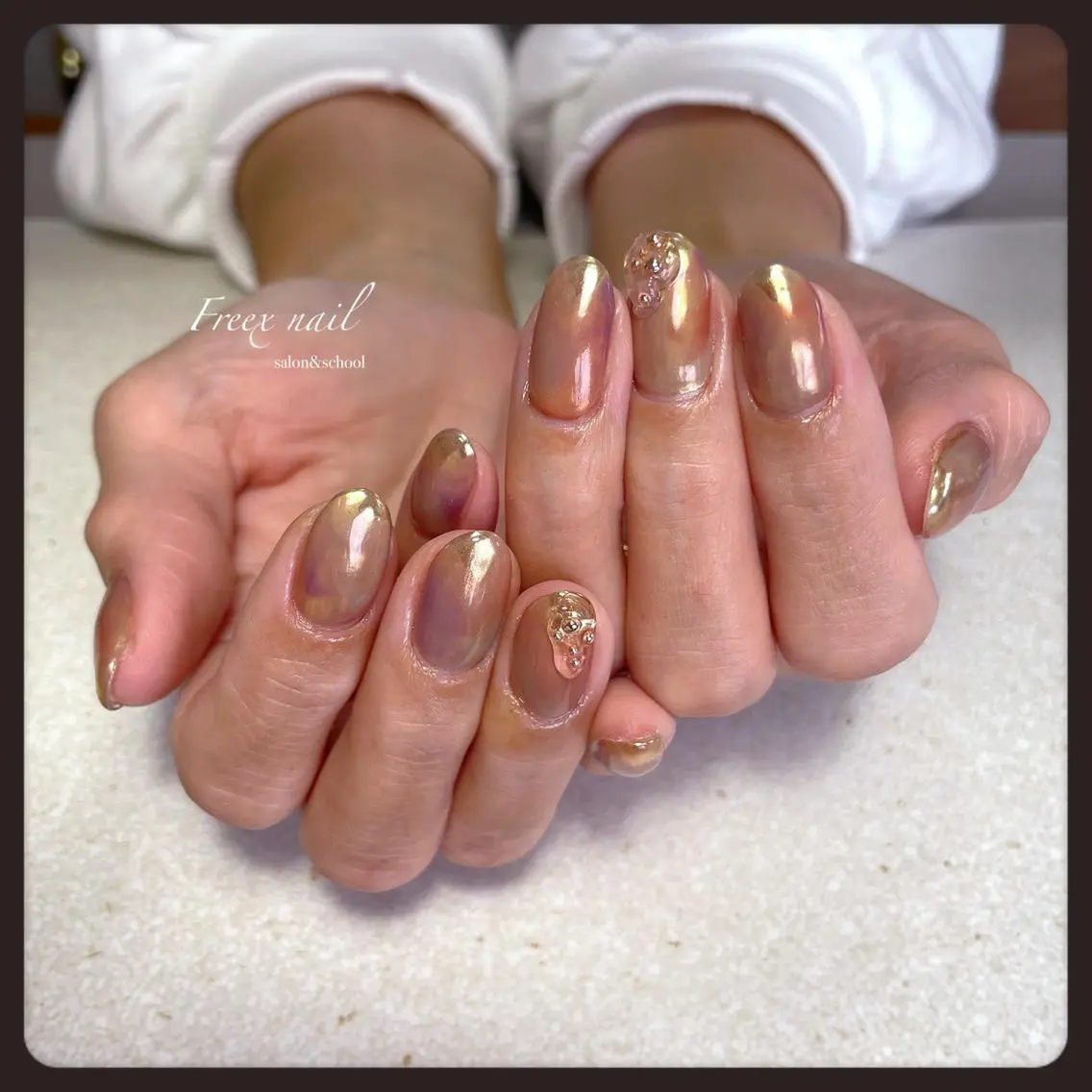 ネイル ニュアンスネイル ハンドネイル ハンドケア freex nail /ニュアンス/個性派のネイルデザイン