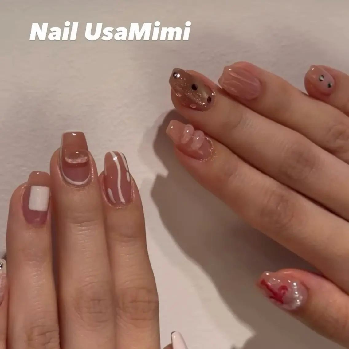 ネイル ハンドネイル 本町ネイルNail UsaMimiのネイルデザイン