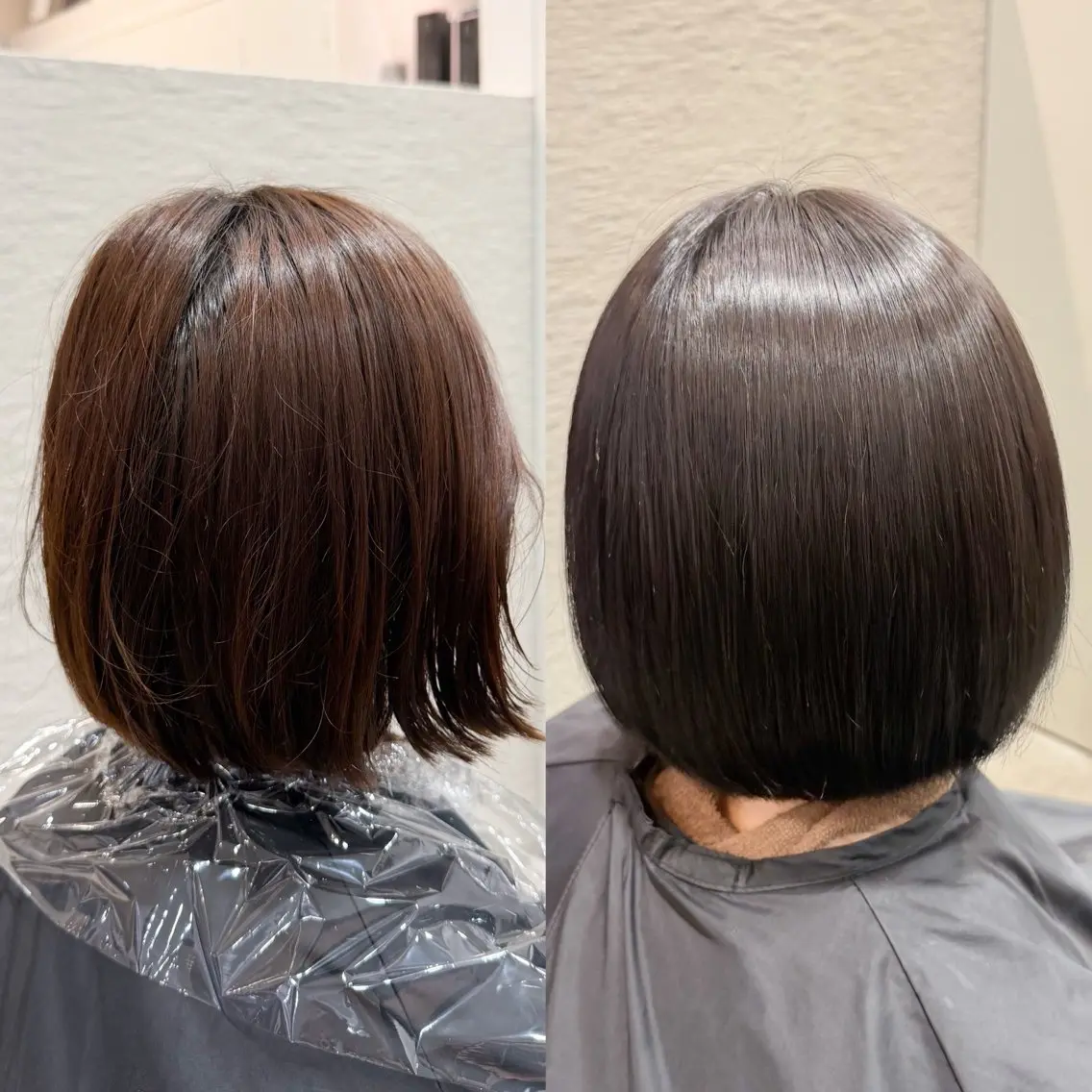 ショート ボブ 髪質改善 トリートメント ヘアカラー トリートメント 小沼 一途のヘアスタイル