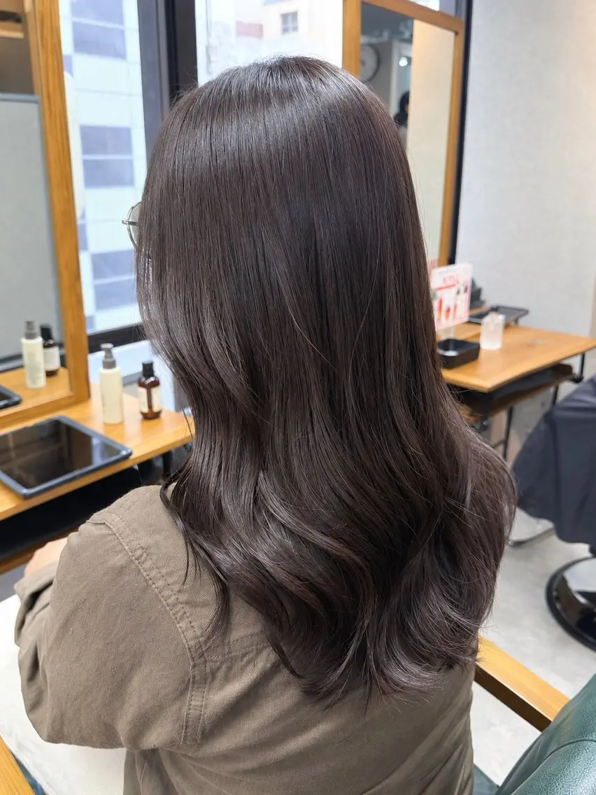 カラー カット ヘアカラー トリートメント 艶髪支持率No.1✨ 大土慧典🫧のヘアスタイル