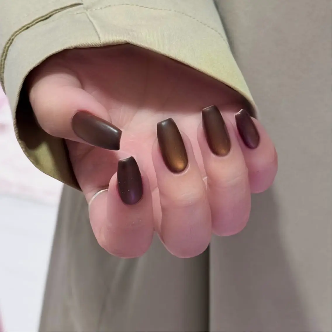 ネイル マットネイル ハンドネイル NAIL303 🛼 SHIORIのネイルデザイン