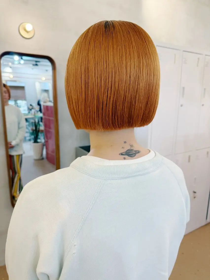 ショート カラー ❤️アヤカ レイヤーカット❤️のヘアスタイル