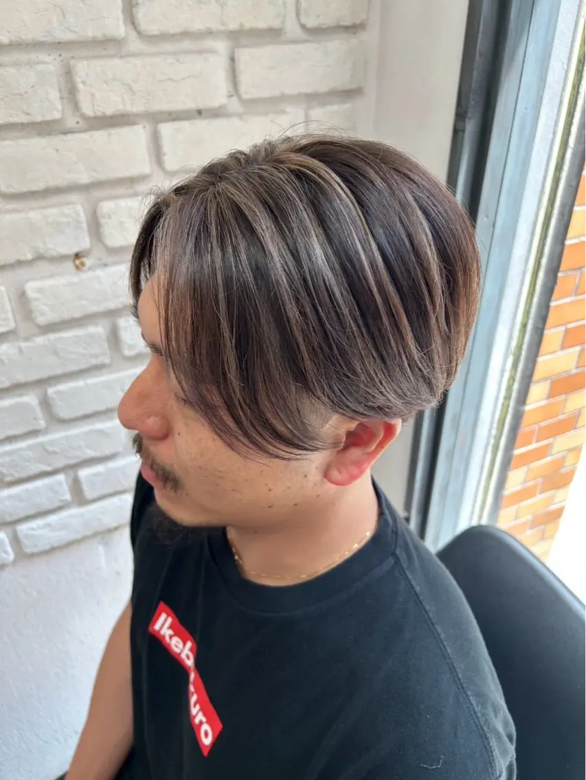 ショート ハイライト 💖ブリーチカラー mahiro💖のヘアスタイル