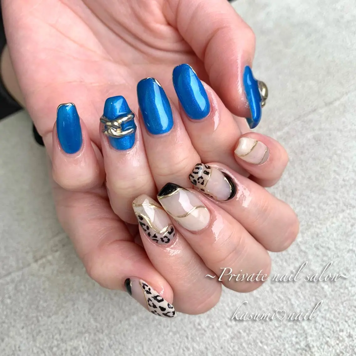 ネイル アートネイル ラメ(グリッター) マグネットネイル ミラーネイル ニュアンスネイル KASUMI♡ Nailのネイルデザイン