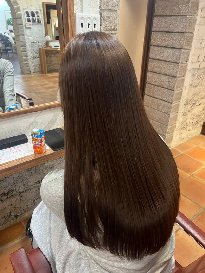 ロング 廣瀬 京花のヘアスタイル