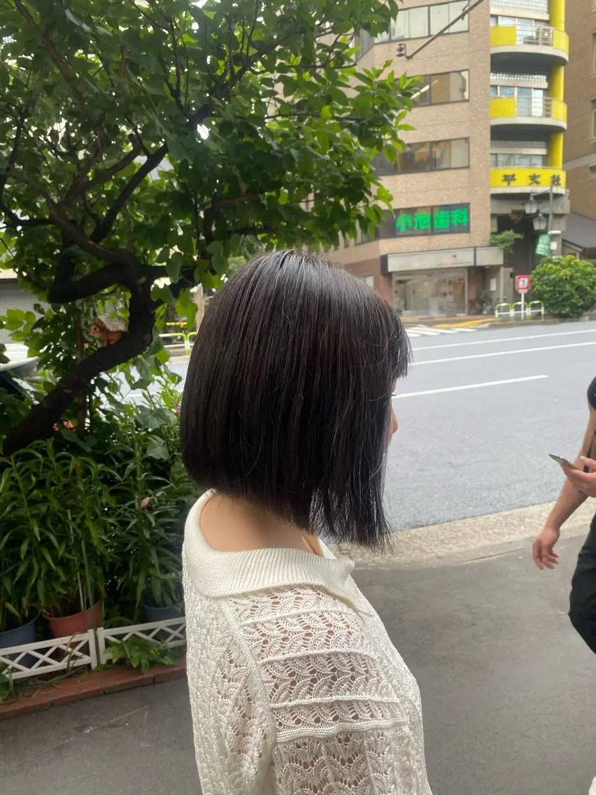 ショート カラー ヘアアレンジ ボブ 20代〜40代 大塚🌱松原大将のヘアスタイル