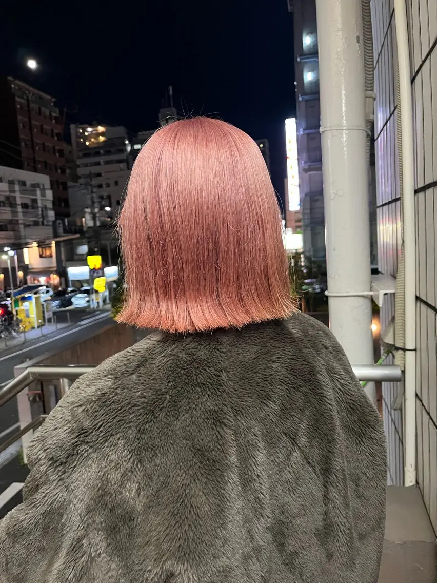 【モデル募集】🌷肩上カット・透明感カラー🌷➕1⃣𝐒𝐓𝐄𝐏トリートメントの写真