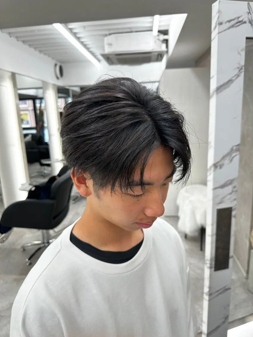 ミディアム メンズ 【メンズ特化美容師】 Toma🎯のヘアスタイル