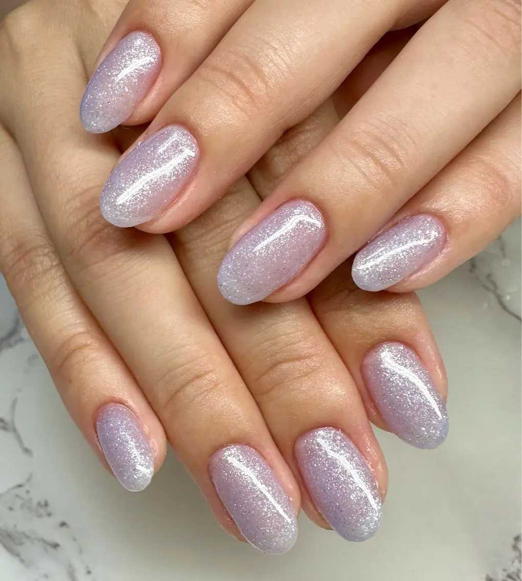 ネイル オーロラネイル マグネットネイル ニュアンスネイル ワンカラーネイル 夏ネイル Mai’s nailのネイルデザイン