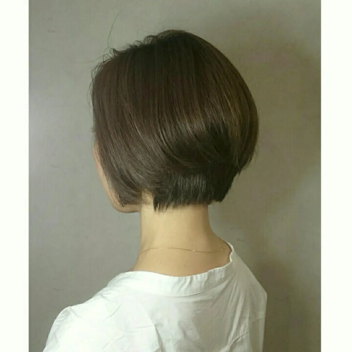 ショート カット ヘアカラー トリートメント 🔳髪質改善🔳 岡本陽のヘアスタイル