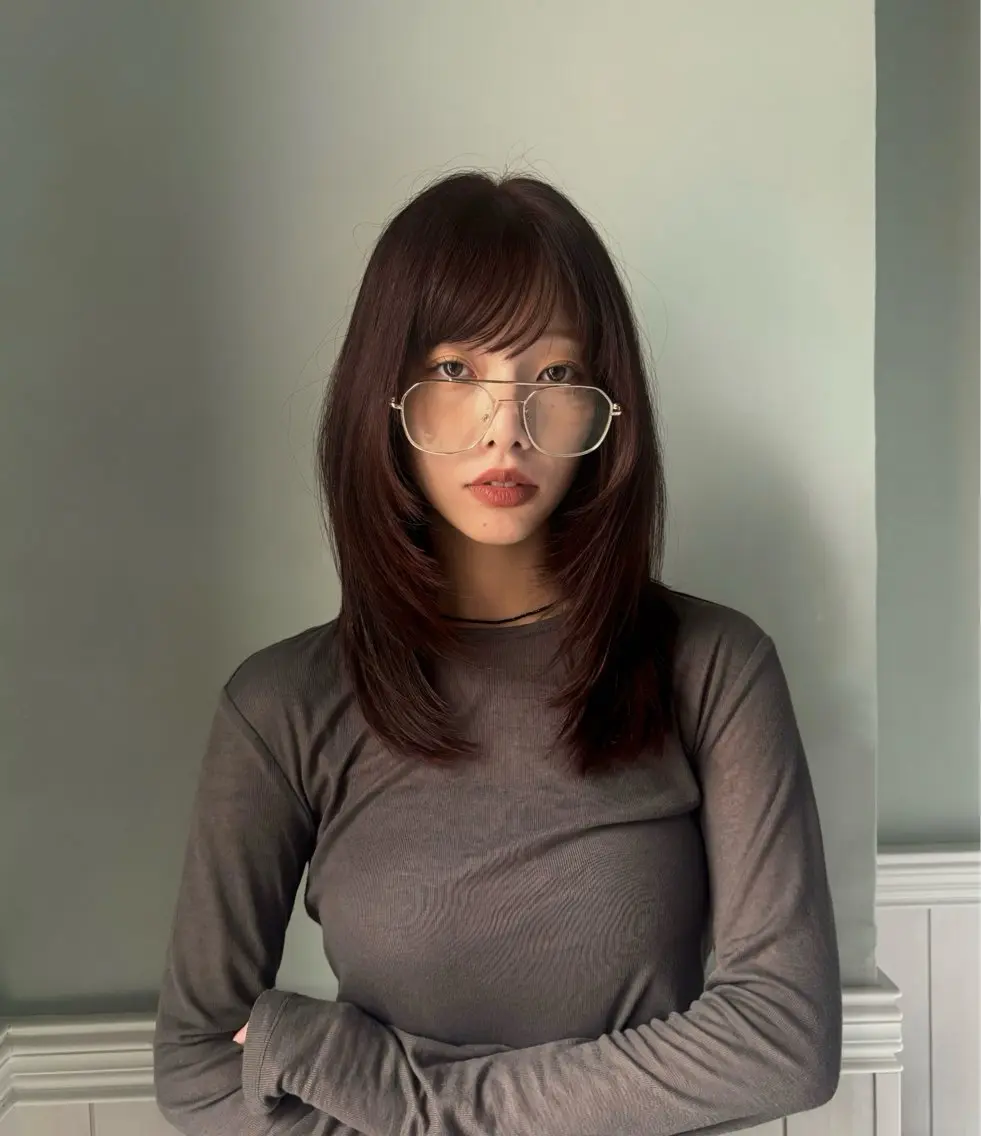 カラー Lidee anonのヘアスタイル