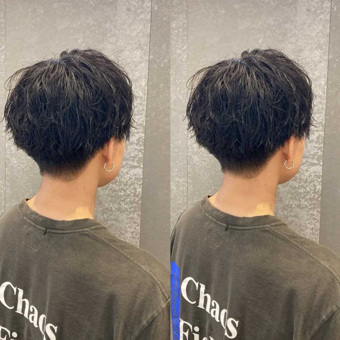 メンズ み うのヘアスタイル