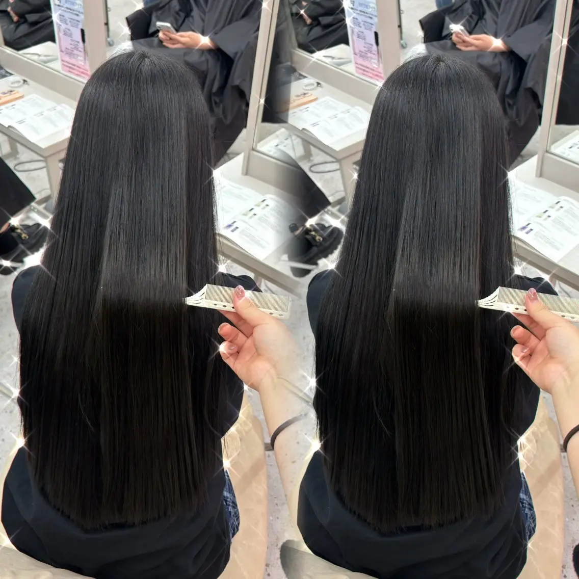 カラー 透明感カラー 卒業式のヘアスタイル ヘアカラー 縮毛矯正 トリートメント カラー・髪質改善🫧 COCO  ほのかのヘアスタイル