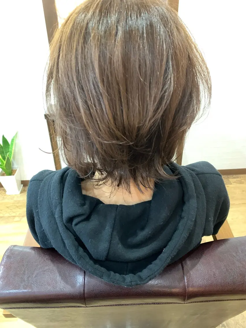 ミディアム カラー ALBERO daikiのヘアスタイル