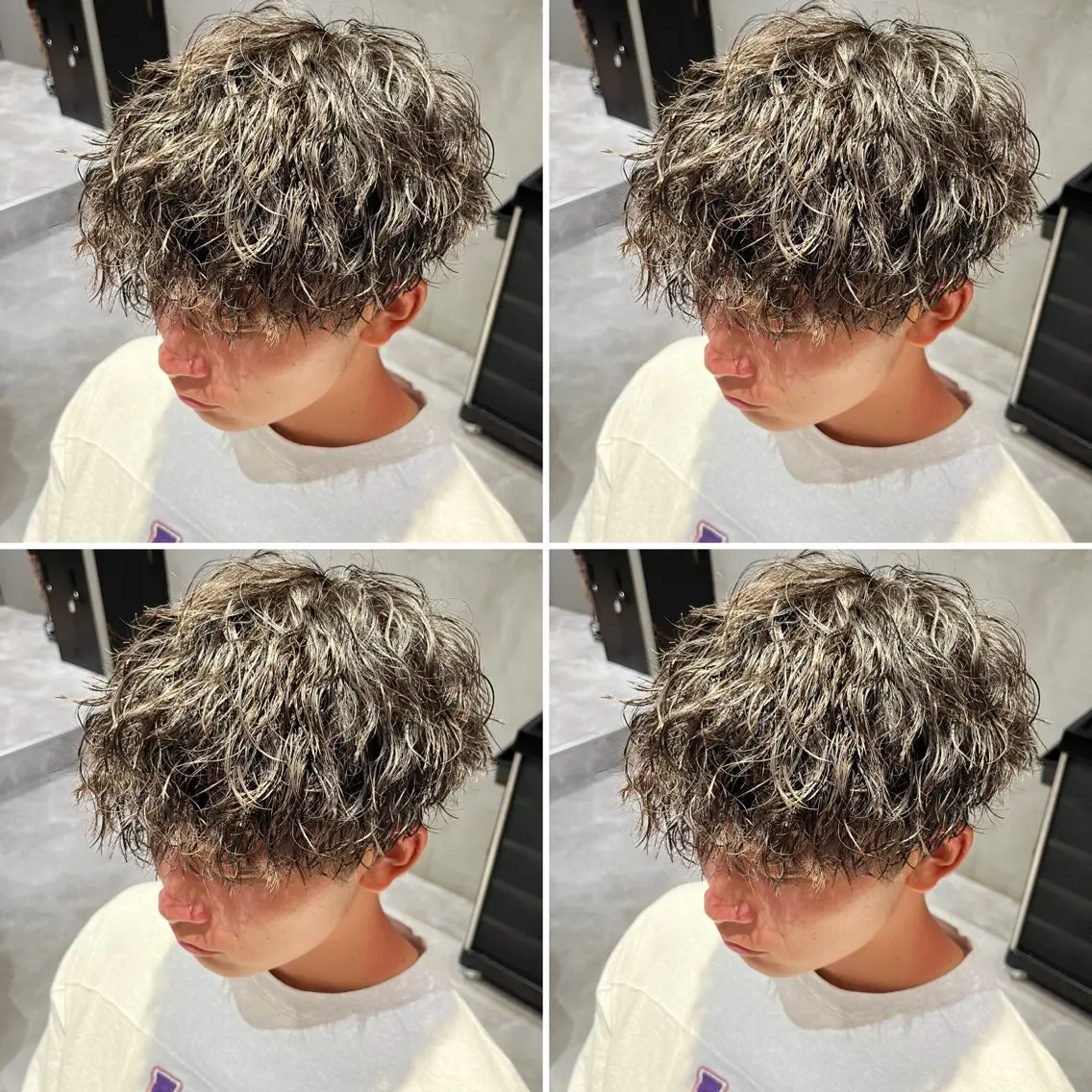 パーマ メンズ カット パーマ トリートメント ヘアセット メンズパーマ特化 店長望月謙二郎のヘアスタイル