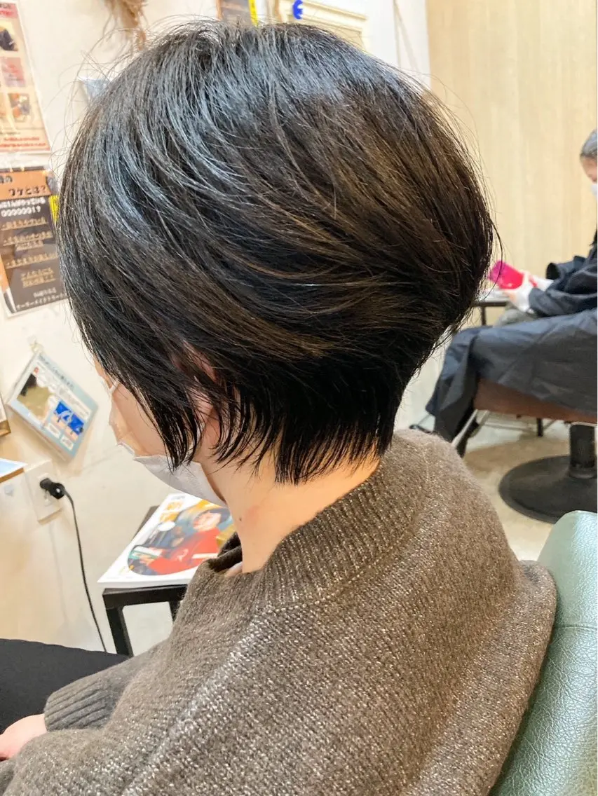 ショート カラー カット トリートメント HARUKI🌸笹塚 インナーカラーのヘアスタイル