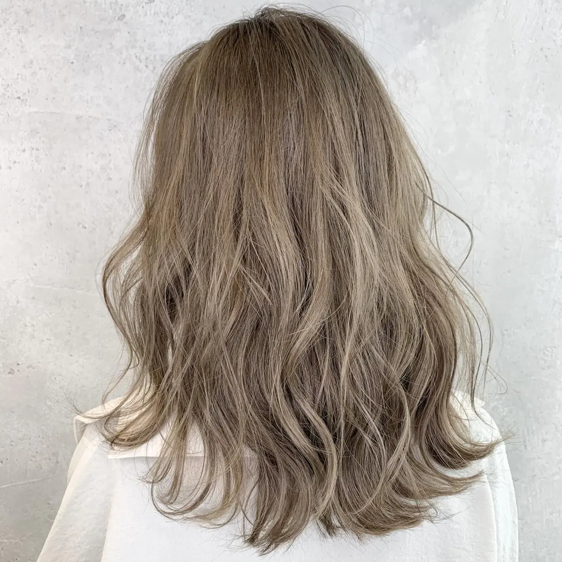 セミロング カラー パーマ ヘアアレンジ 💛カラー大人気💛 c i a t eのヘアスタイル
