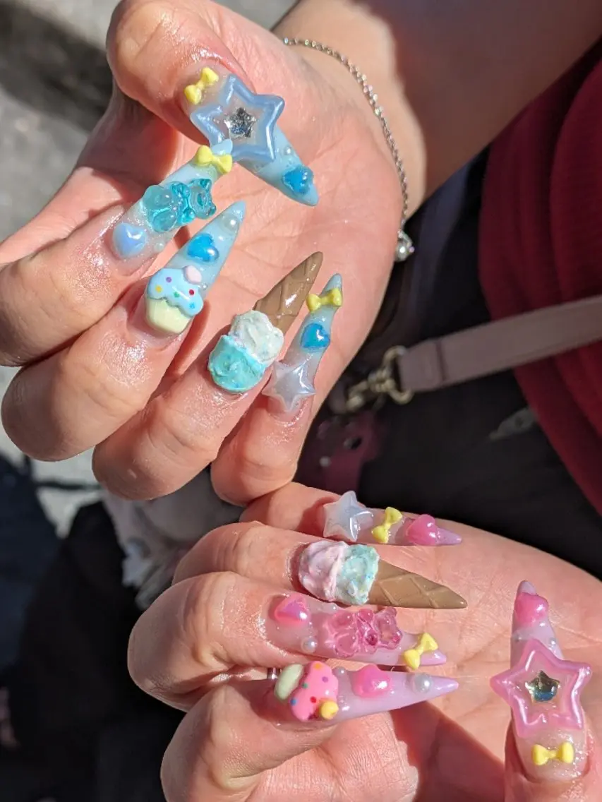 ネイル スカルプネイル 🌟TAKEDA MAMI🌈のネイルデザイン