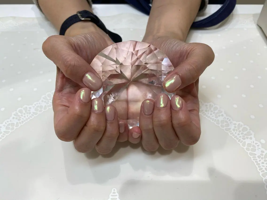 ネイル オーロラネイル シンプルネイル ひろこ eyelist🎀のマツエク・マツパデザイン