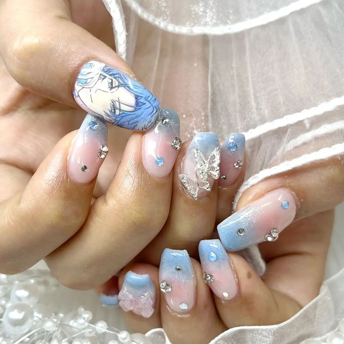 ネイル ハンドネイル 池袋痛ネイル Nok. 渡辺のネイルデザイン