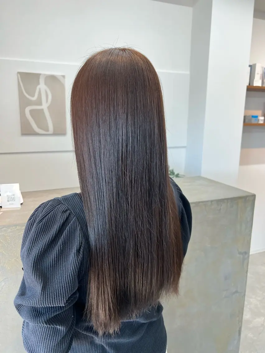 ロング 前 侃太のヘアスタイル