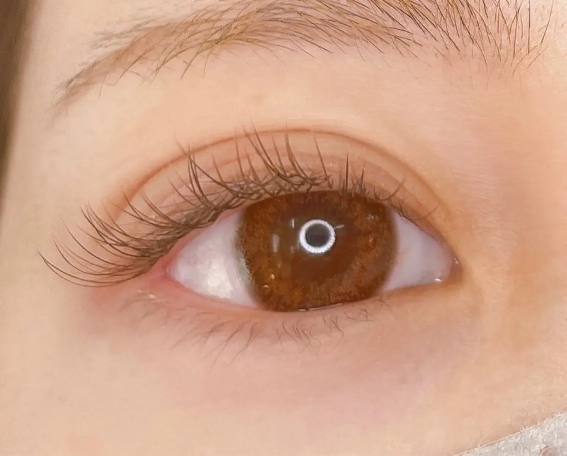 マツエク・マツパ カラーマツエク フラットラッシュ AYA 【eyelash】のマツエク・マツパデザイン