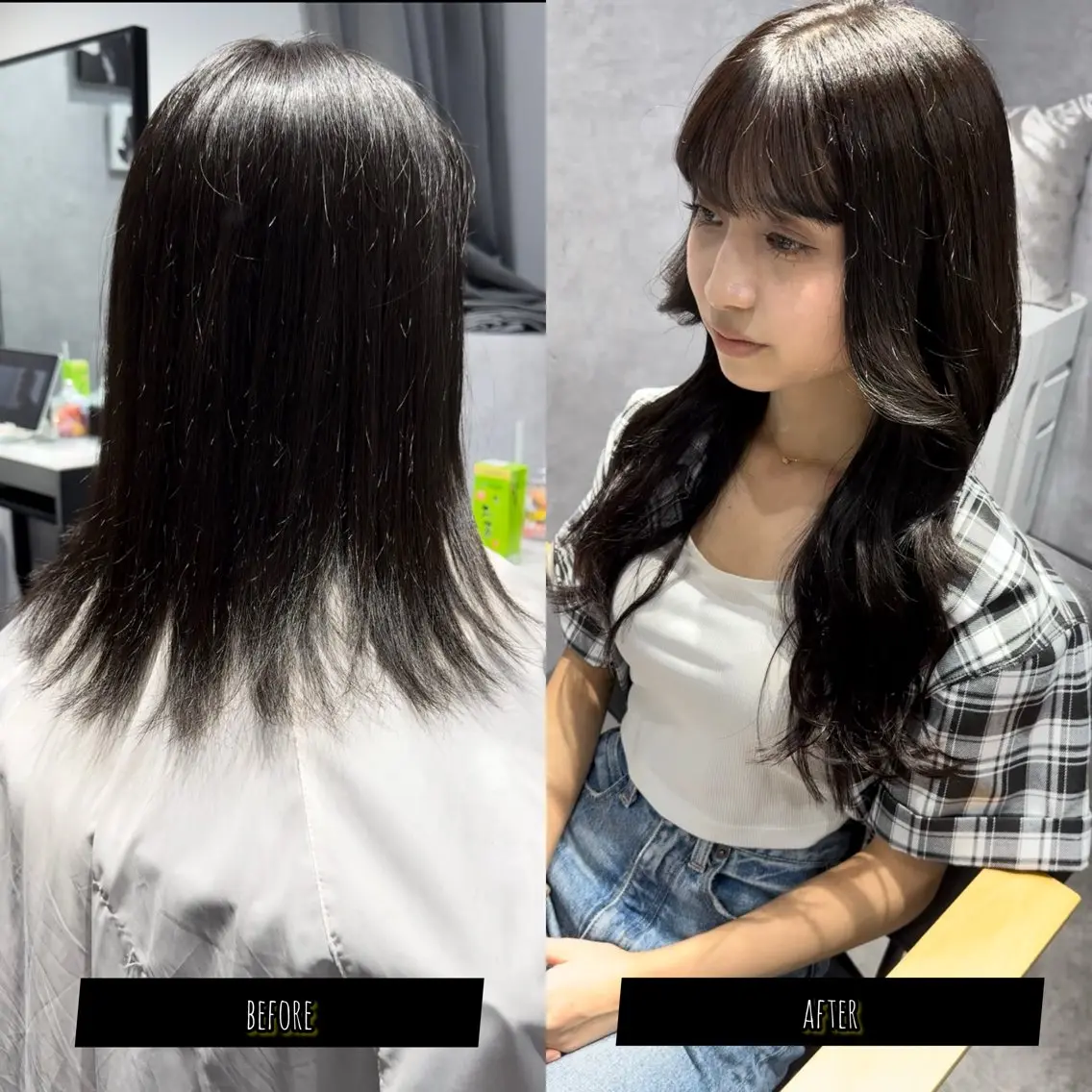 ミディアム カラー プルエクステ エクステ ヘアカラー トリートメント エクステ プルエクステ/透明感 カラー✨KAZUKIのヘアスタイル