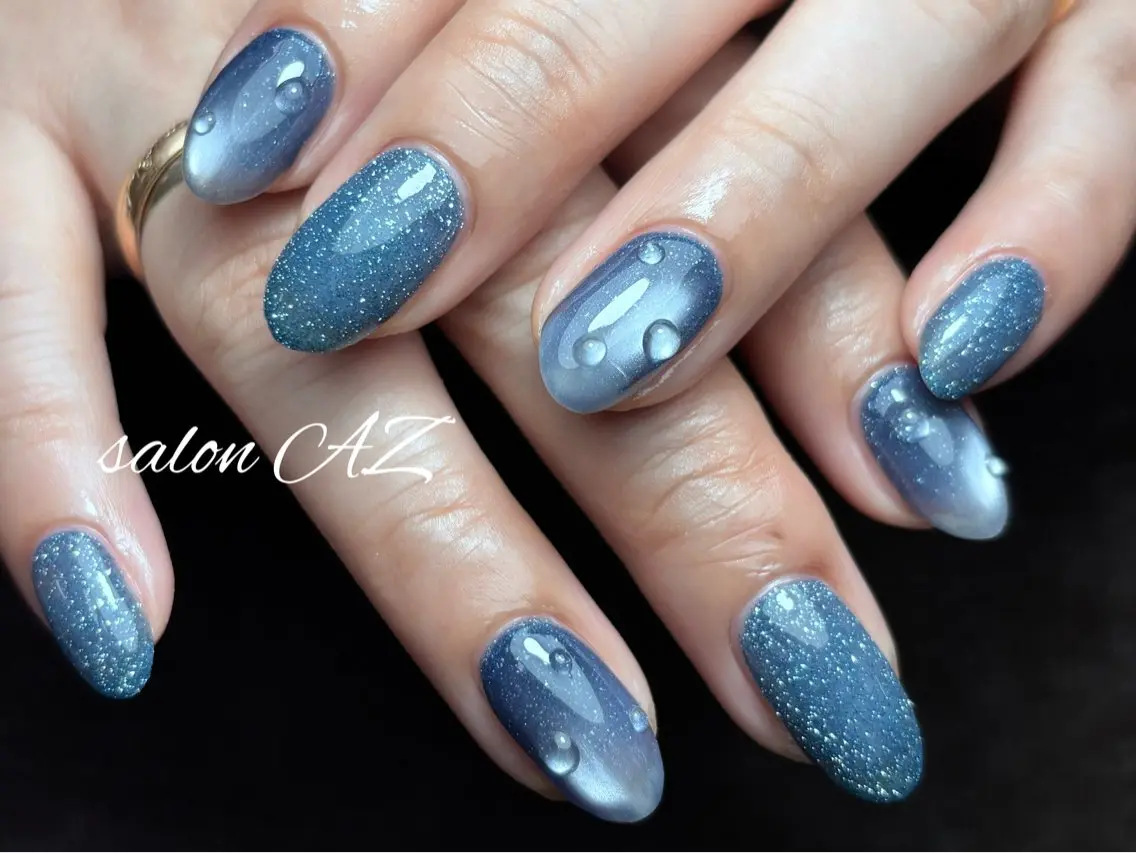 ネイル フラッシュネイル オフィスネイル ハンドネイル salon AZのネイルデザイン