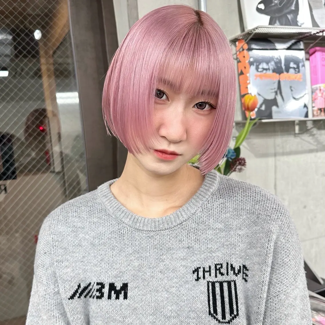 ショート カラー ヘアカラー トリートメント TAKUMAブリーチ /デザインカラーのヘアスタイル