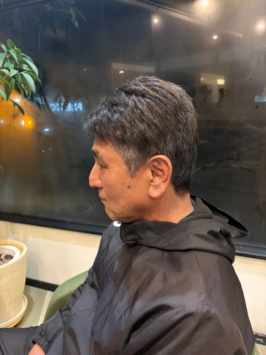 メンズ メンズショート 刈り上げ 中村 仁哉のヘアスタイル