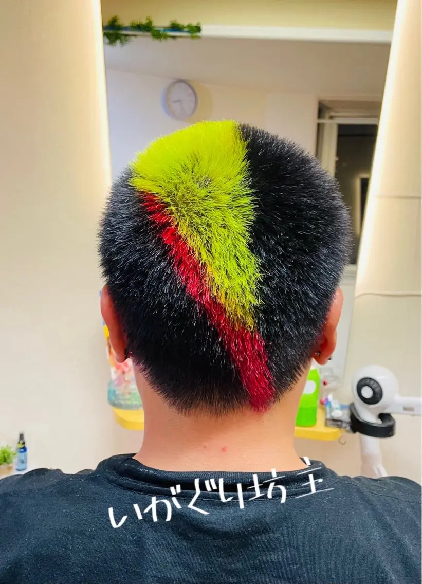 ショート カラー メンズ ボウズ カット ヘアカラー メンズ大歓迎‼︎ ✨seigo✨のヘアスタイル
