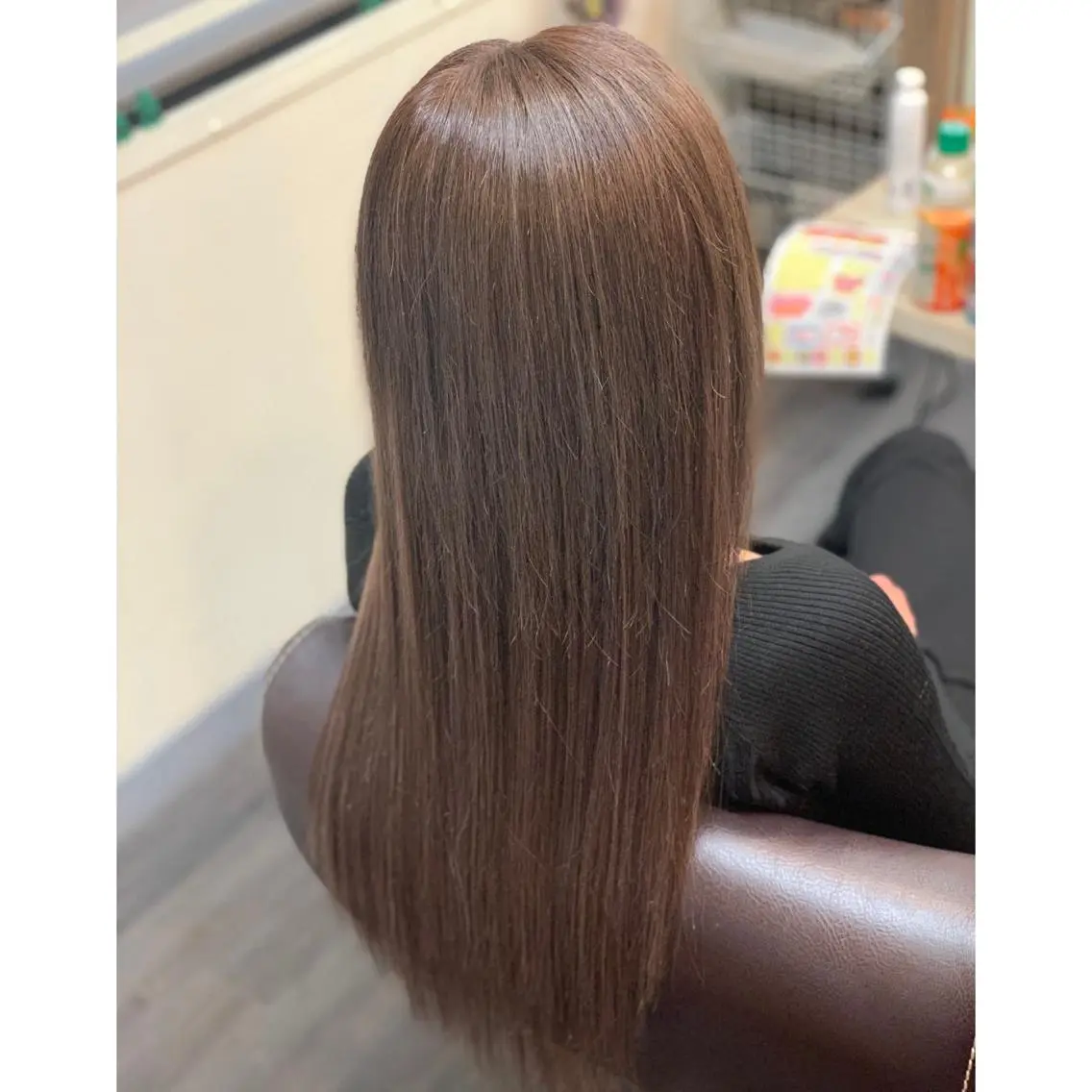 ロング カラー ベージュカラー エクステ ロング LaLaMoana Rickyのヘアスタイル