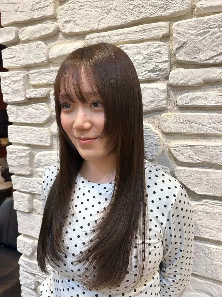 ロングレイヤーカットモデル🎶の写真