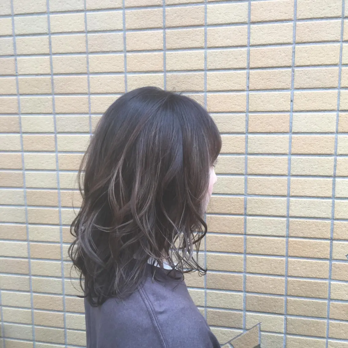 ロング カラー カット ヘアカラー トリートメント しのはら まどかのヘアスタイル