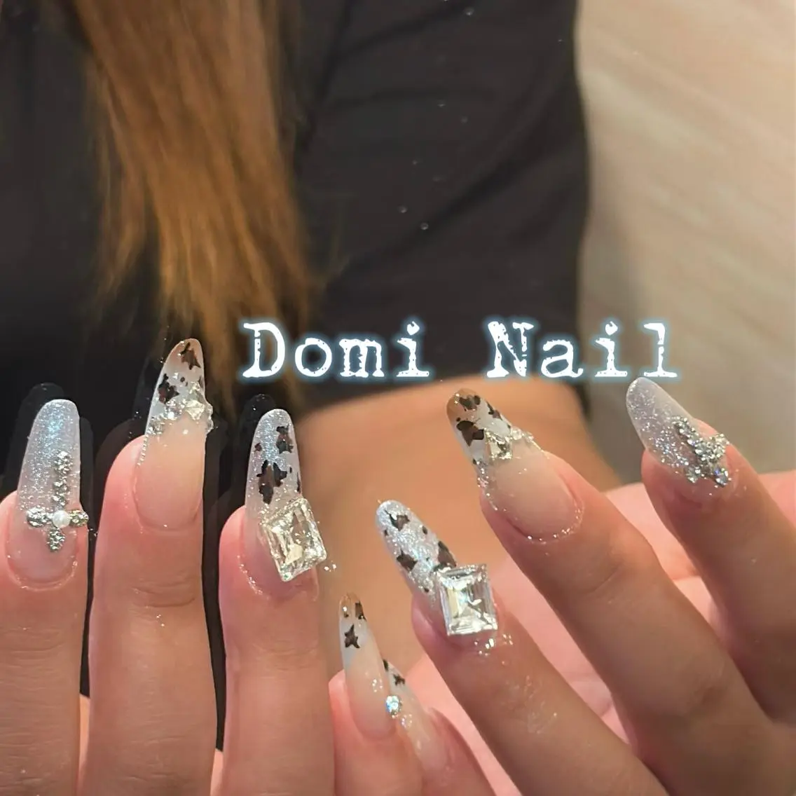 ネイル 持ち込み ネイルチップ ハンドネイル 渋谷 Domi Nailのネイルデザイン