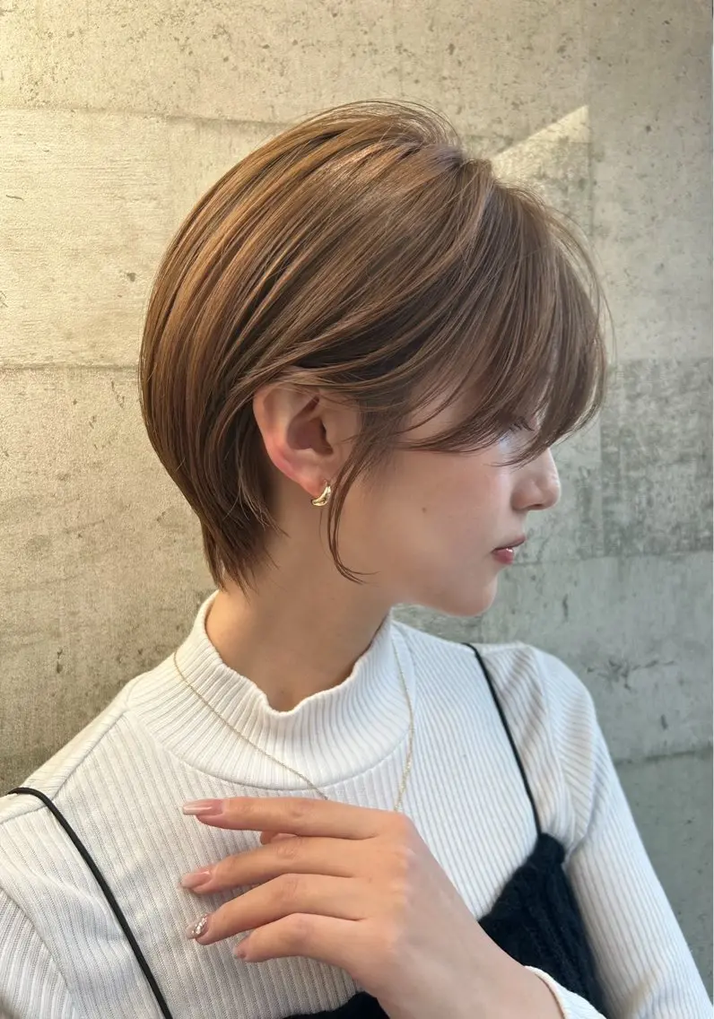 ショート 𝐘𝐔𝐌𝐄/ capture‪❤︎のヘアスタイル