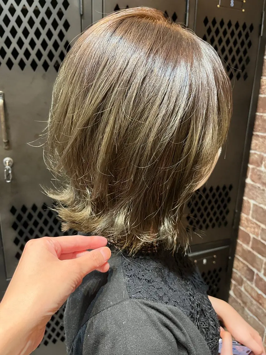 ショート カラー 久木原 ゆりのヘアスタイル