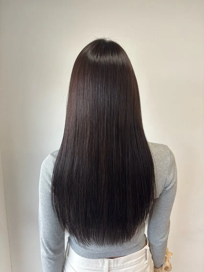 ロング カラー ヘアカラー 伊藤 那月のヘアスタイル