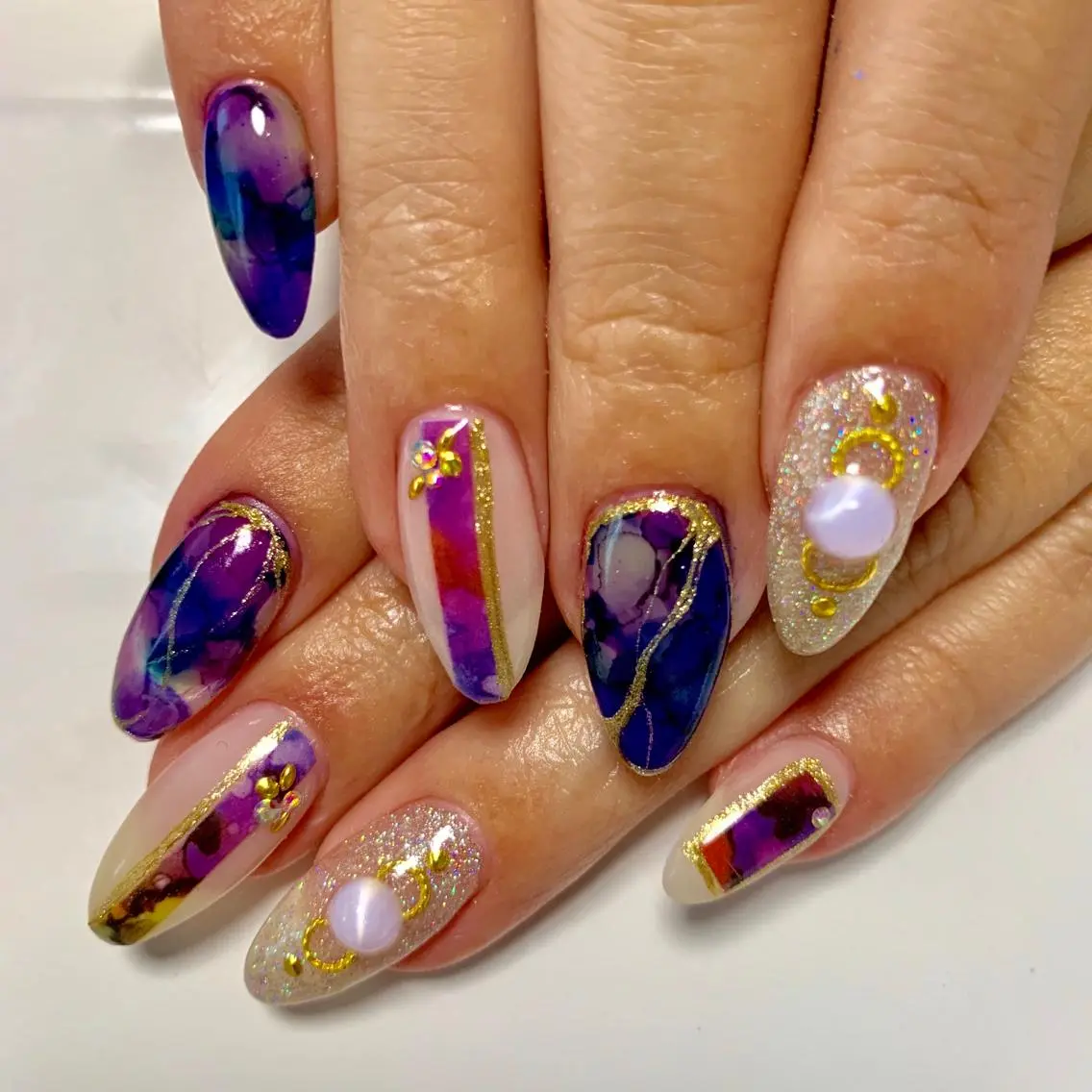 ネイル ジェルネイル Grazie AMOREのネイルデザイン