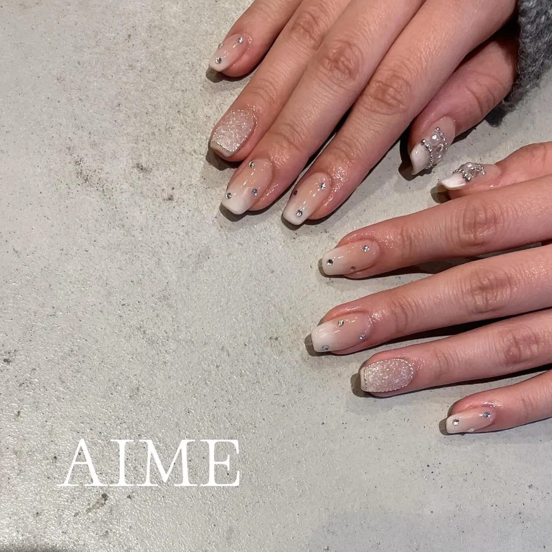 ネイル ハンドネイル AIME (momo)のネイルデザイン