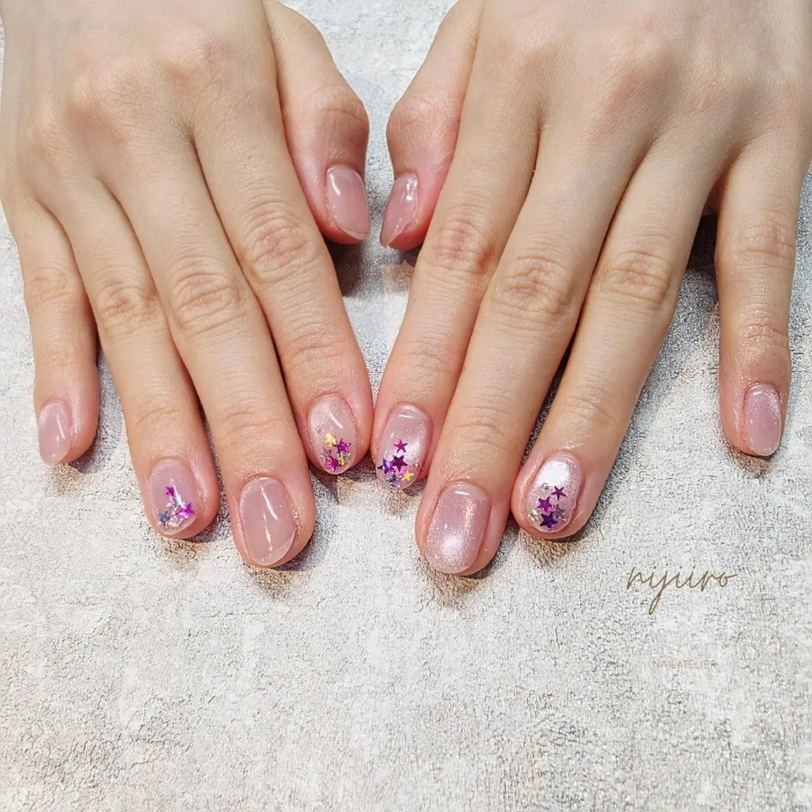 ネイル ハンドネイル nijiiro🌈 サトウのネイルデザイン