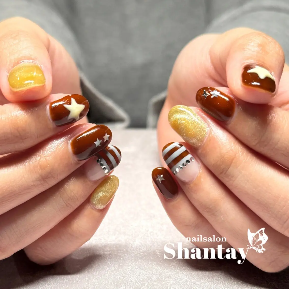 ネイル ハンドネイル nail salon 🍓Shantayのネイルデザイン