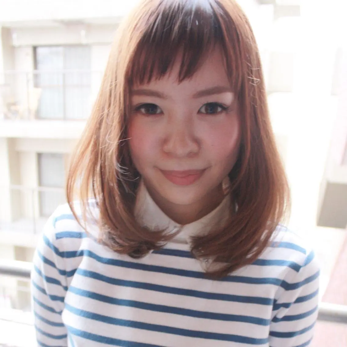 ミディアム カラー パーマ ブリーチ イルミナカラー 髪質改善 トリートメント tuuli トゥーリのヘアスタイル