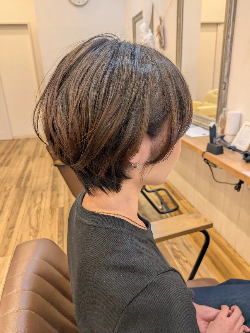 ショート ショートヘア 【泉中央】CLASS 中村のヘアスタイル