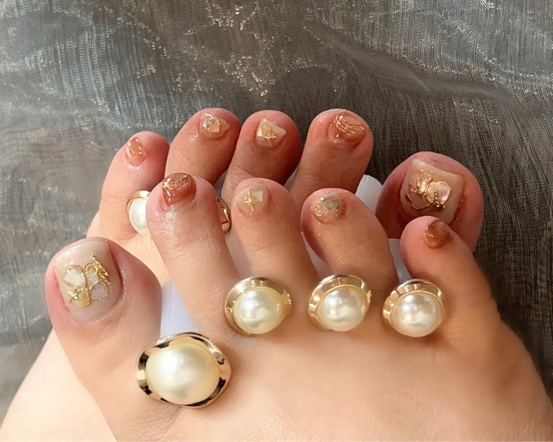 ネイル フットネイル rii .eye/nailのネイルデザイン