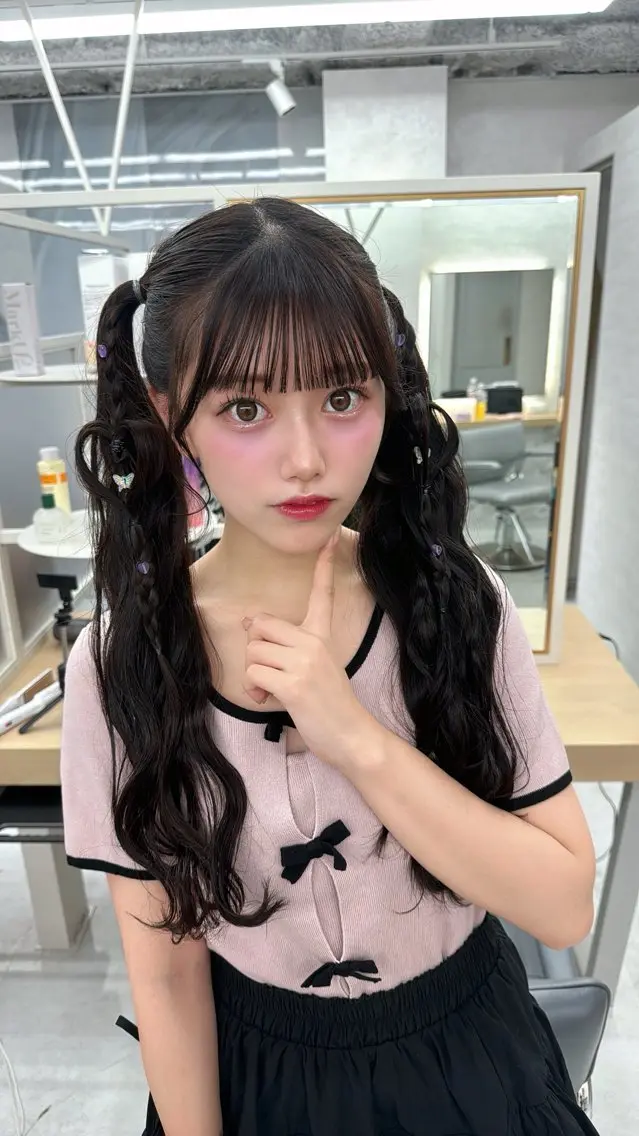 ヘアアレンジ🎀+Aujua6stepトリートメントの写真