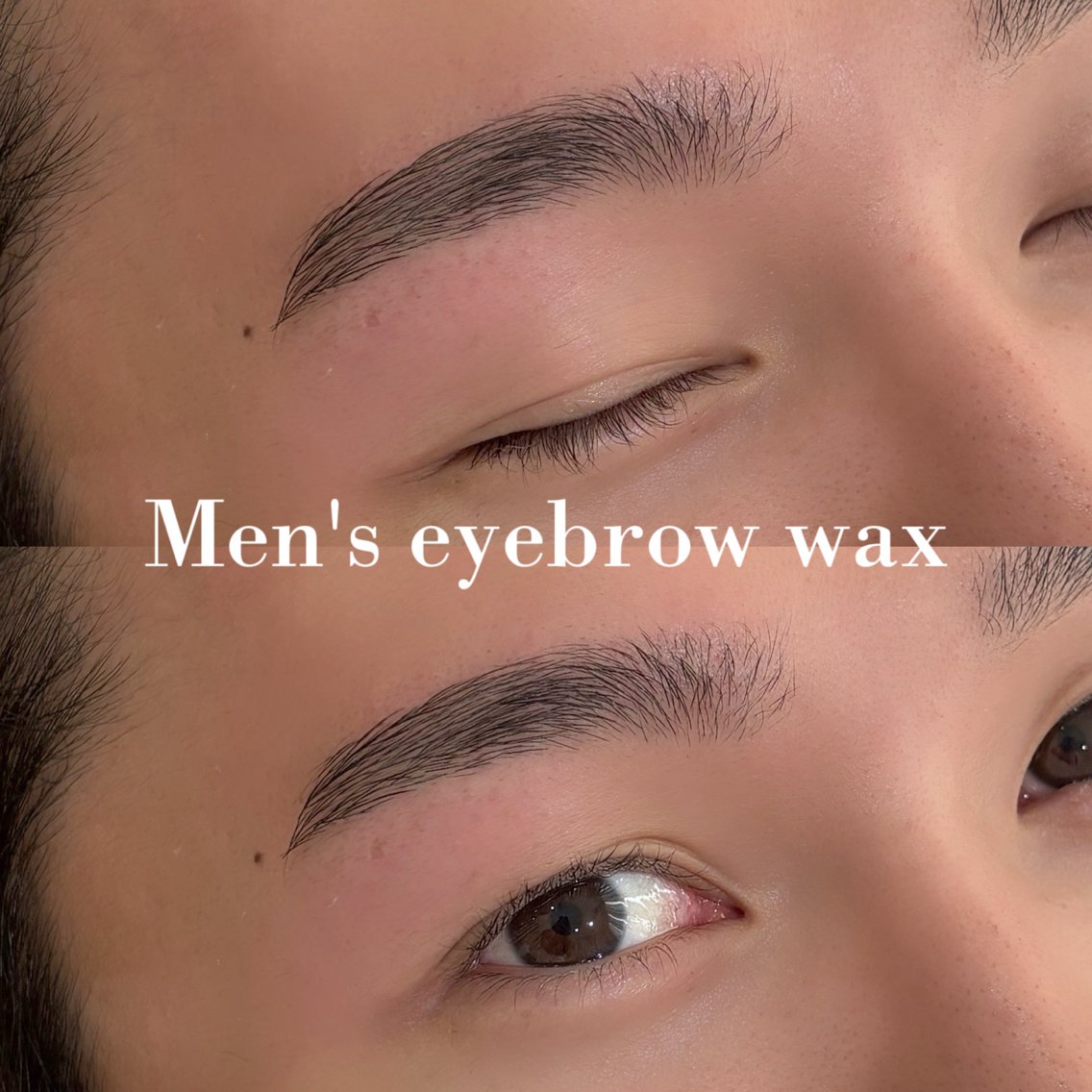 【men's限定ワックス✨️】丁寧なカウンセリングで似合わせ眉をご提案🌼眉カット・間引き込の写真