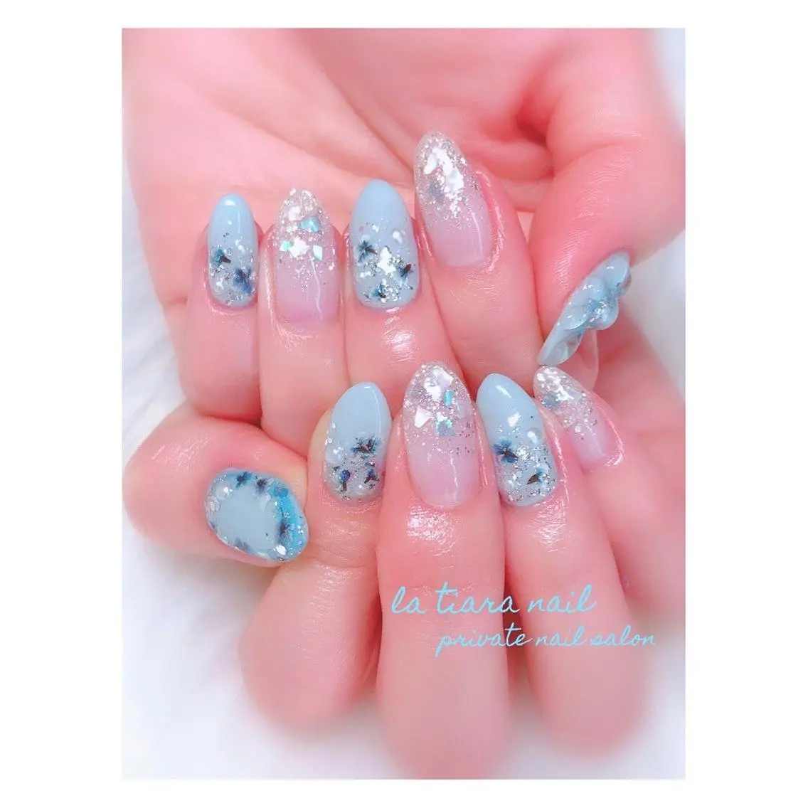 ネイル Blue bird  nailのネイルデザイン